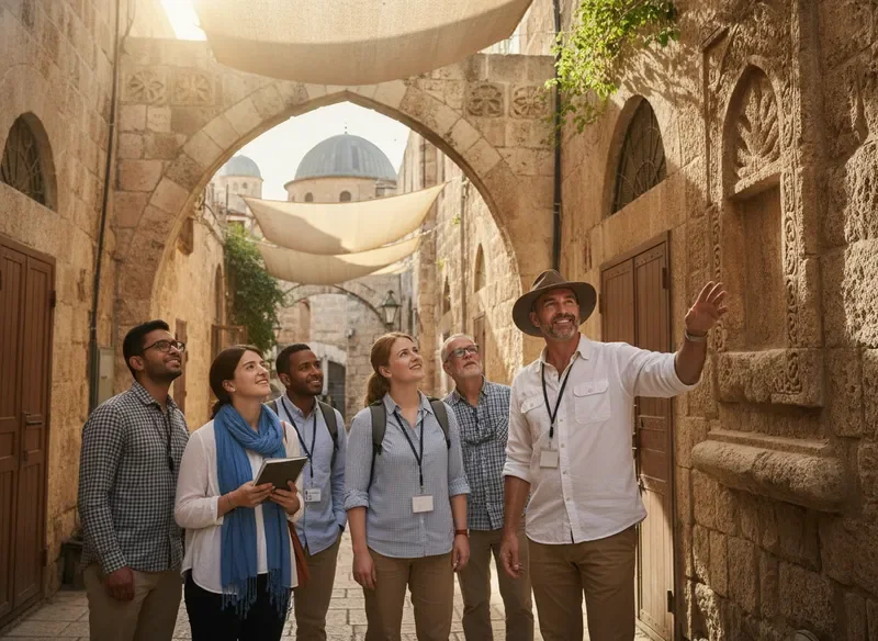 רגעי הדרכה אותנטיים בסמטאות ירושלים העתיקה